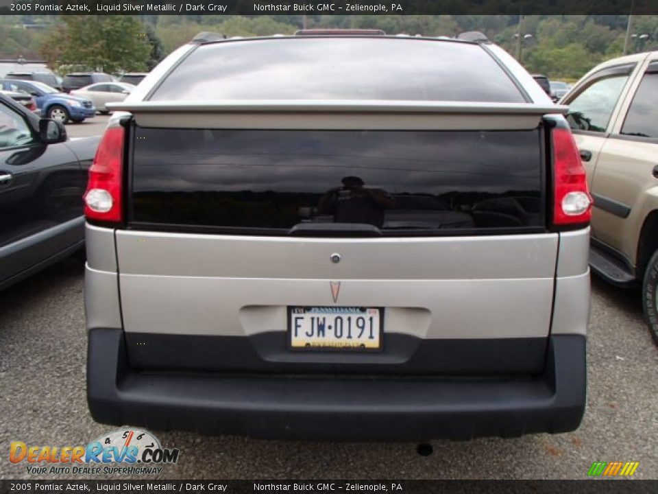 2005 Pontiac Aztek Liquid Silver Metallic / Dark Gray Photo #5
