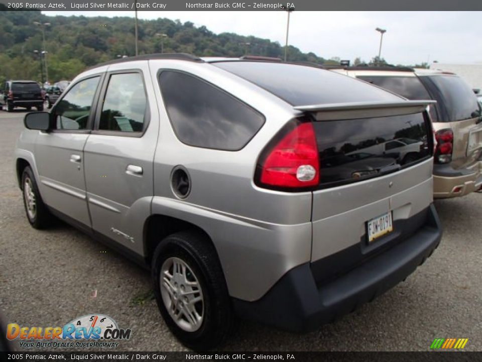 2005 Pontiac Aztek Liquid Silver Metallic / Dark Gray Photo #6