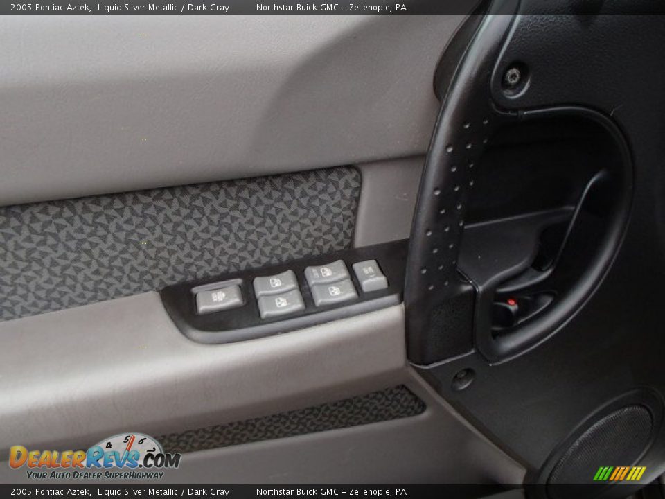 2005 Pontiac Aztek Liquid Silver Metallic / Dark Gray Photo #10
