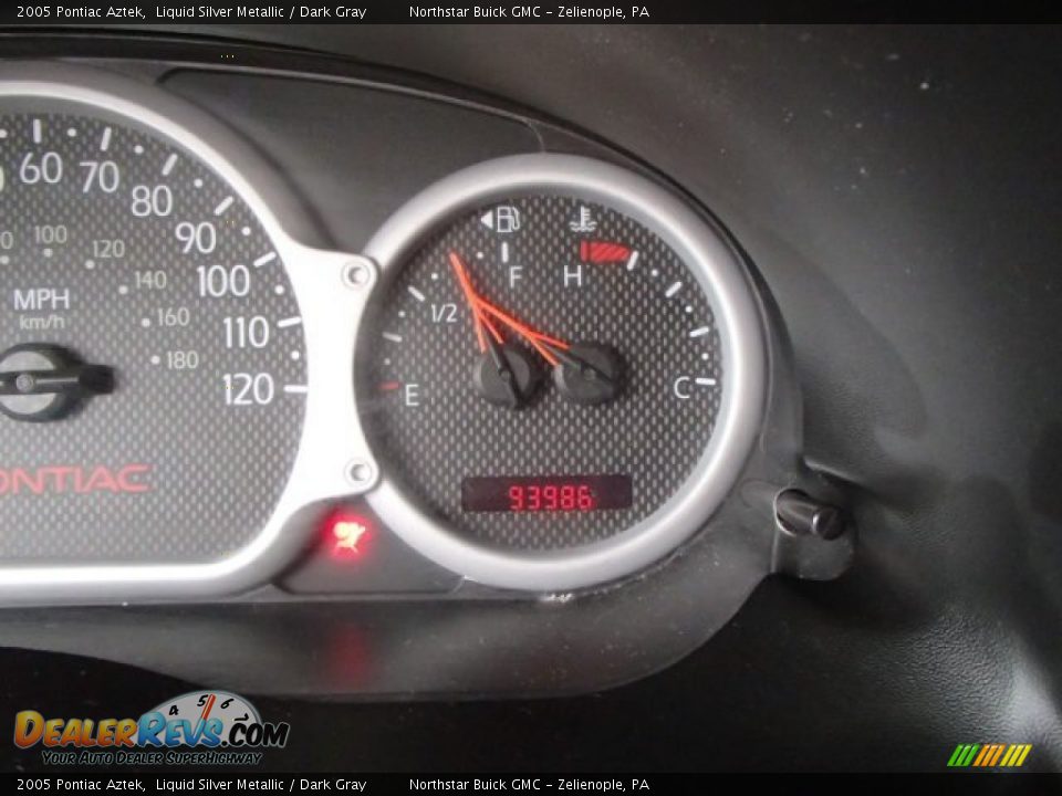 2005 Pontiac Aztek Liquid Silver Metallic / Dark Gray Photo #14