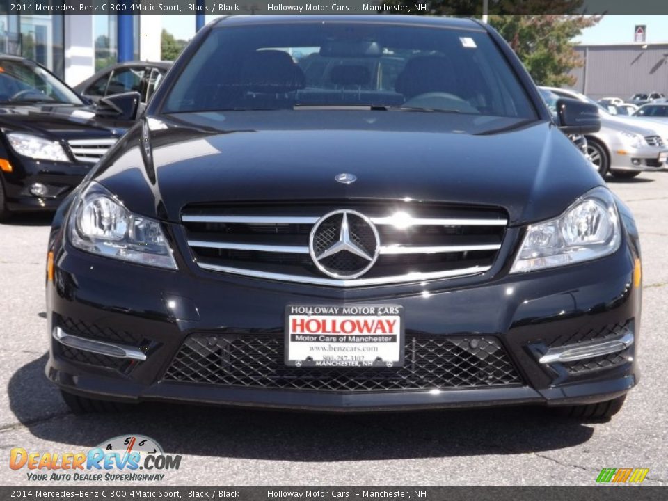 2014 Mercedes-Benz C 300 4Matic Sport Black / Black Photo #2