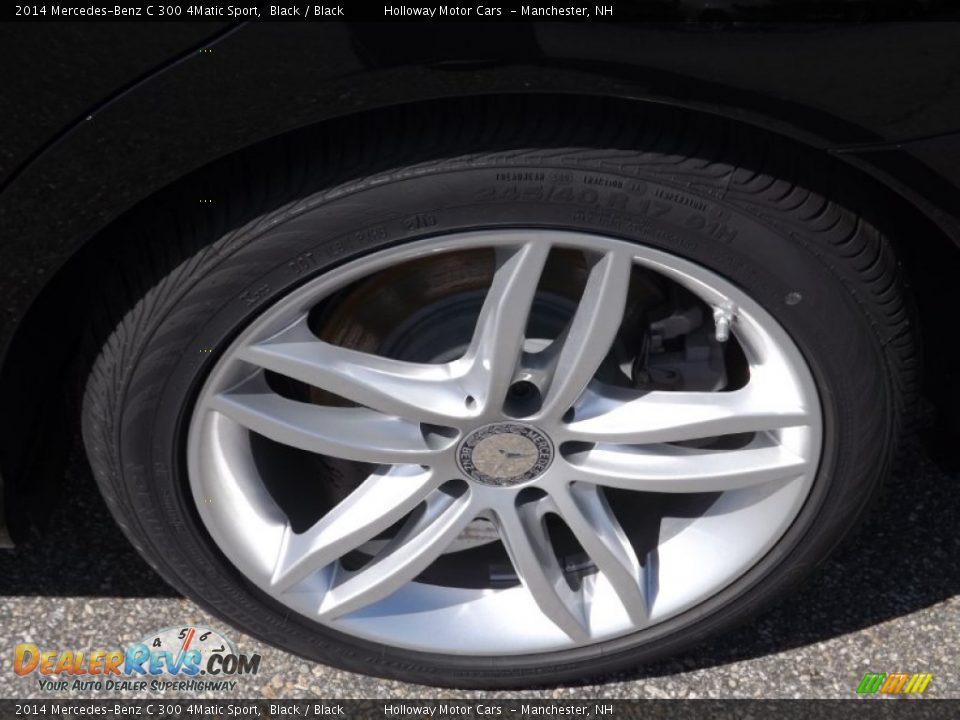 2014 Mercedes-Benz C 300 4Matic Sport Black / Black Photo #5