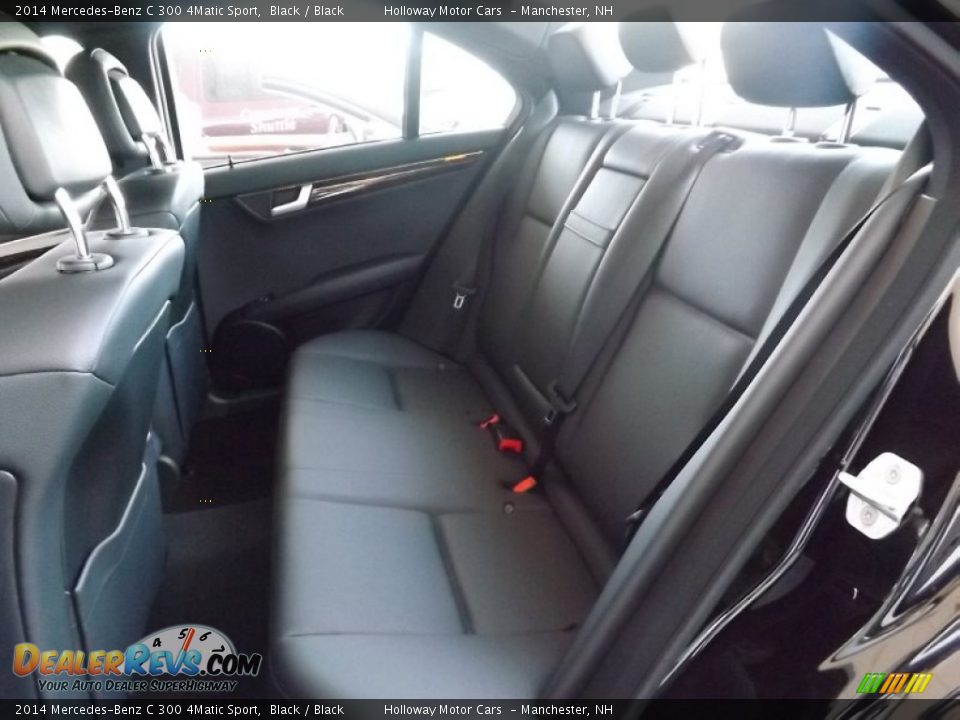 2014 Mercedes-Benz C 300 4Matic Sport Black / Black Photo #6