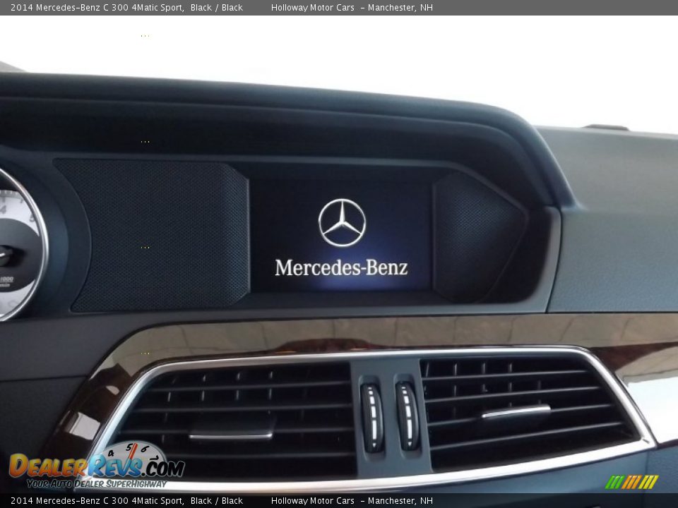 2014 Mercedes-Benz C 300 4Matic Sport Black / Black Photo #9