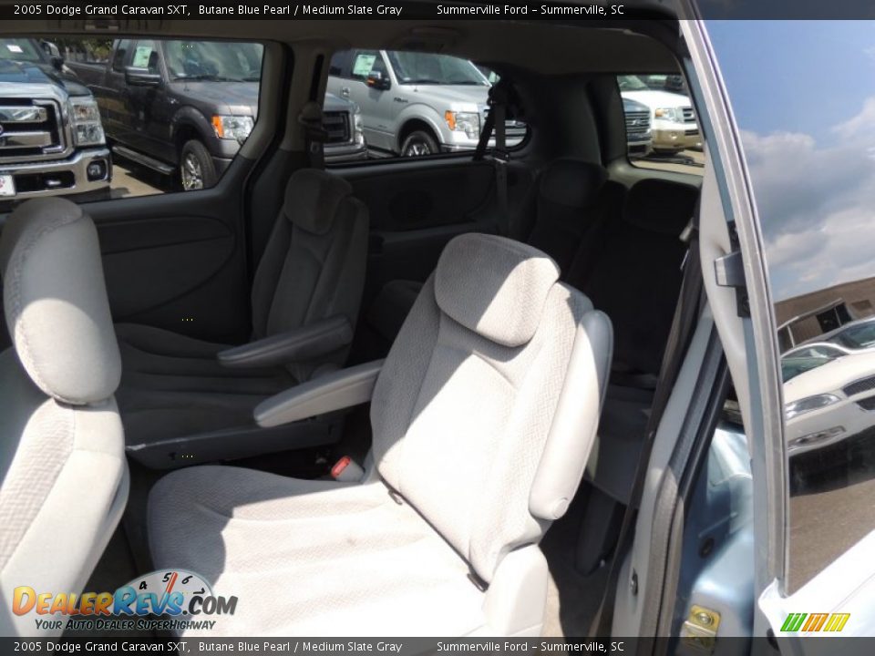 2005 Dodge Grand Caravan SXT Butane Blue Pearl / Medium Slate Gray Photo #6