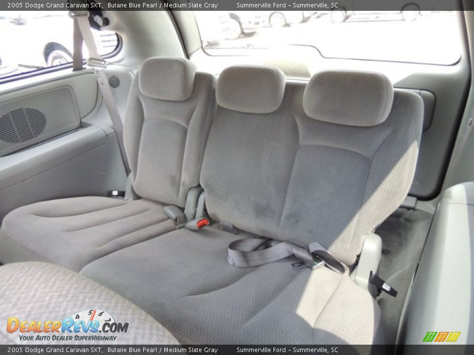 2005 Dodge Grand Caravan SXT Butane Blue Pearl / Medium Slate Gray Photo #7