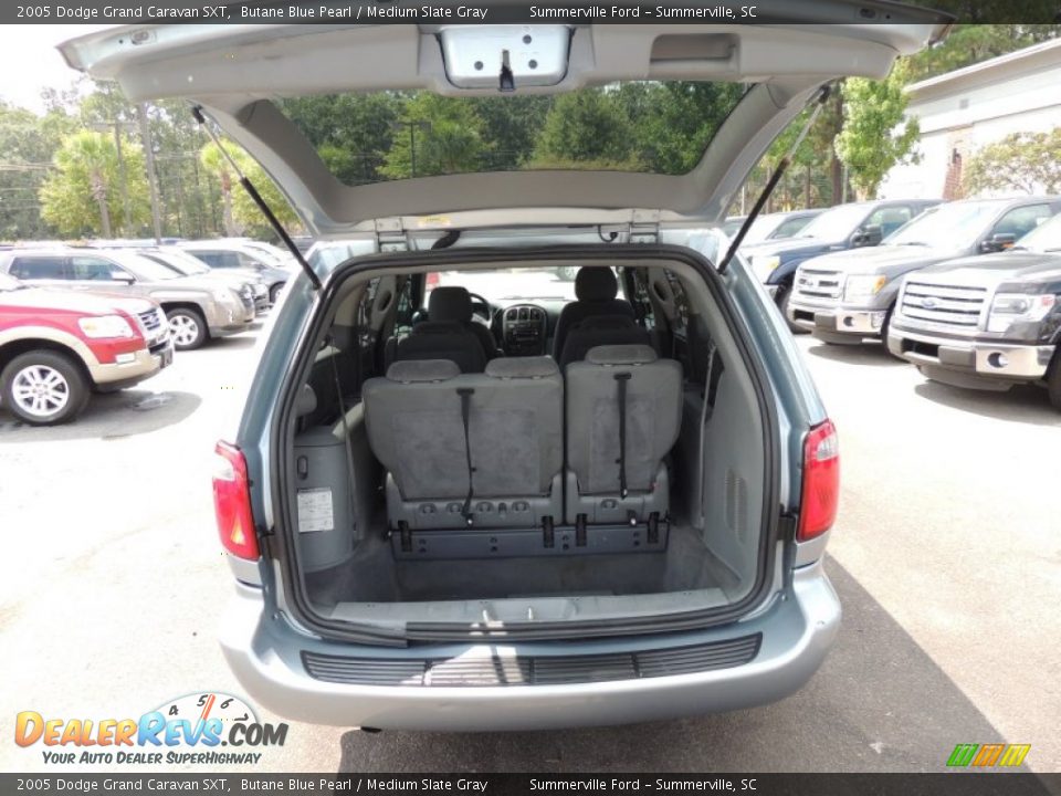 2005 Dodge Grand Caravan SXT Butane Blue Pearl / Medium Slate Gray Photo #12