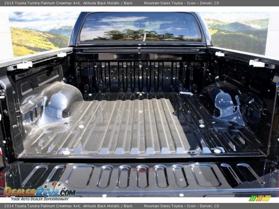 2014 Toyota Tundra Platinum Crewmax 4x4 Attitude Black Metallic / Black Photo #9
