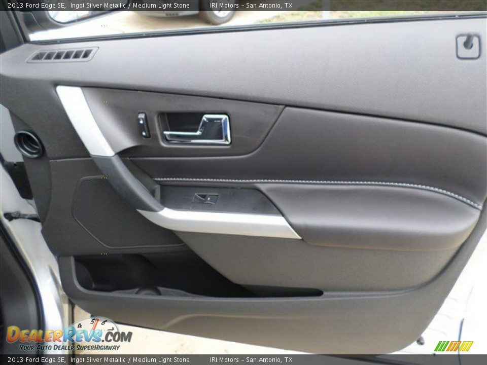 2013 Ford Edge SE Ingot Silver Metallic / Medium Light Stone Photo #9