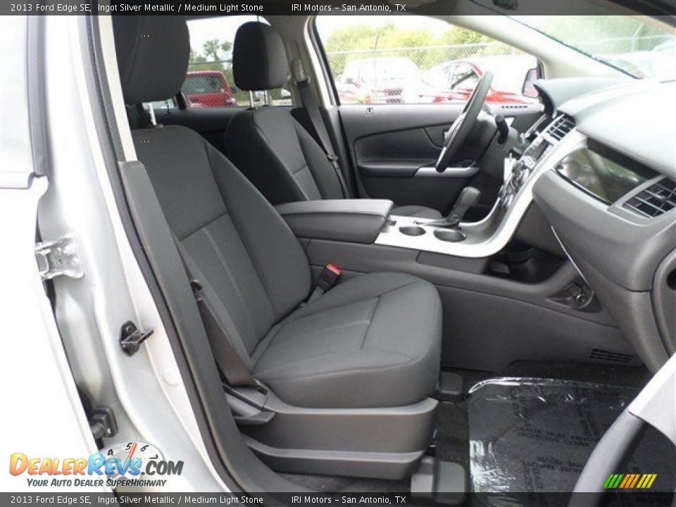 2013 Ford Edge SE Ingot Silver Metallic / Medium Light Stone Photo #10