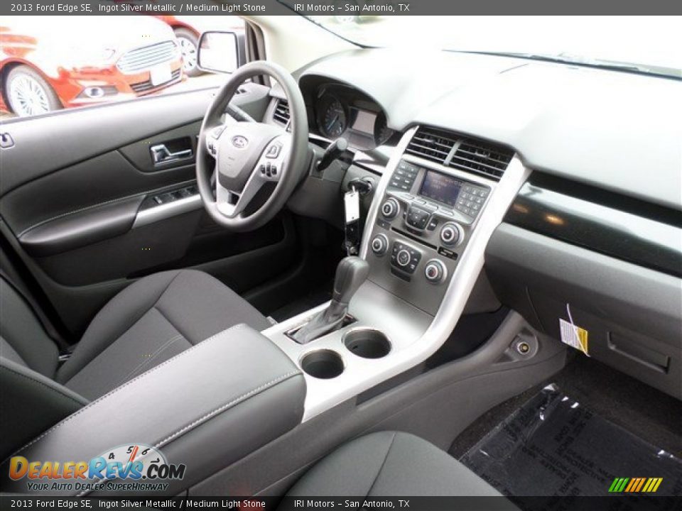 2013 Ford Edge SE Ingot Silver Metallic / Medium Light Stone Photo #11