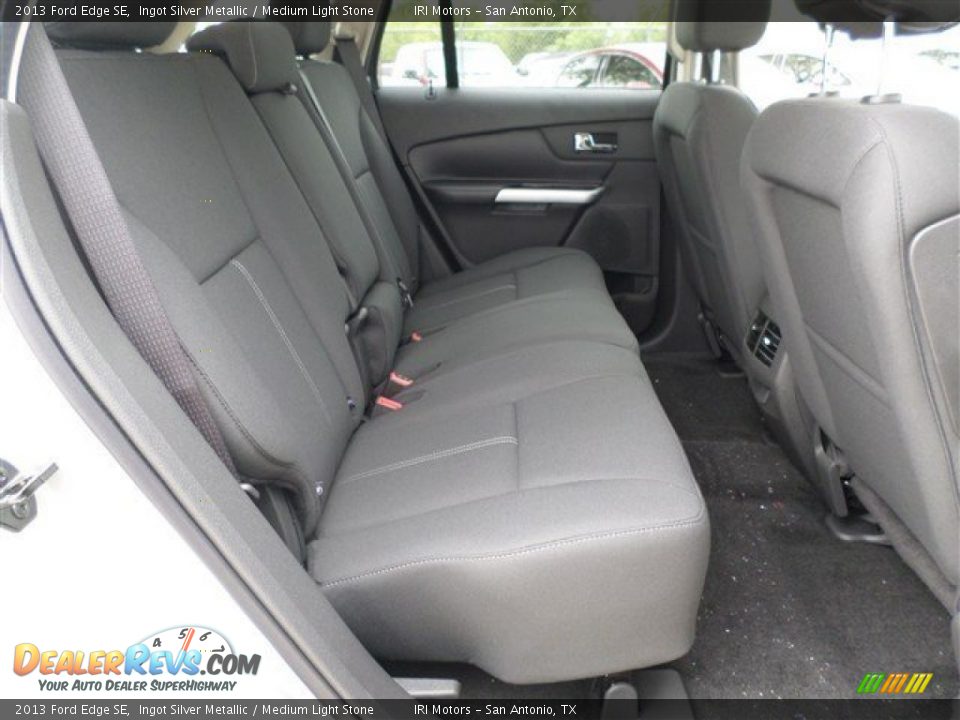 2013 Ford Edge SE Ingot Silver Metallic / Medium Light Stone Photo #12