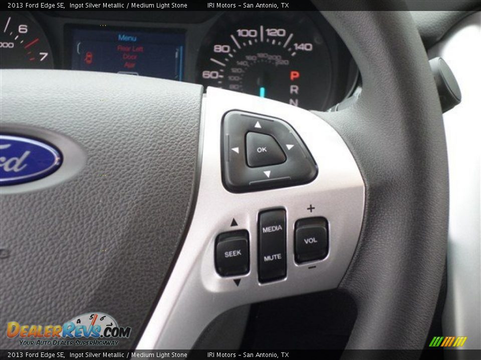 2013 Ford Edge SE Ingot Silver Metallic / Medium Light Stone Photo #18