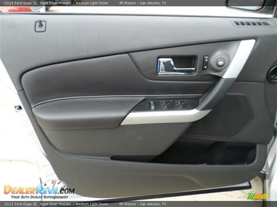 2013 Ford Edge SE Ingot Silver Metallic / Medium Light Stone Photo #20