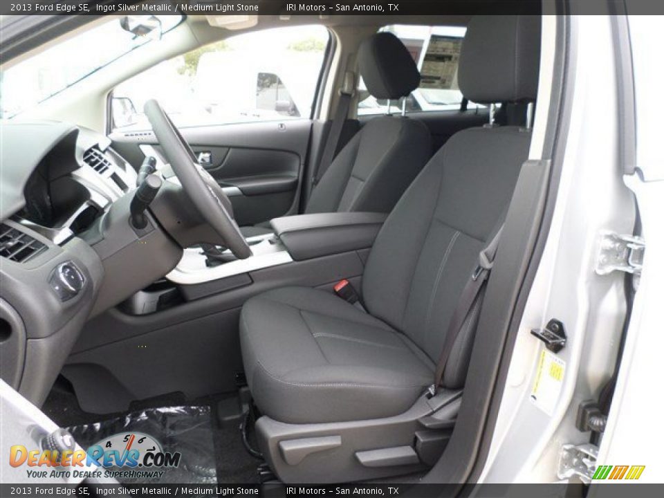 2013 Ford Edge SE Ingot Silver Metallic / Medium Light Stone Photo #21