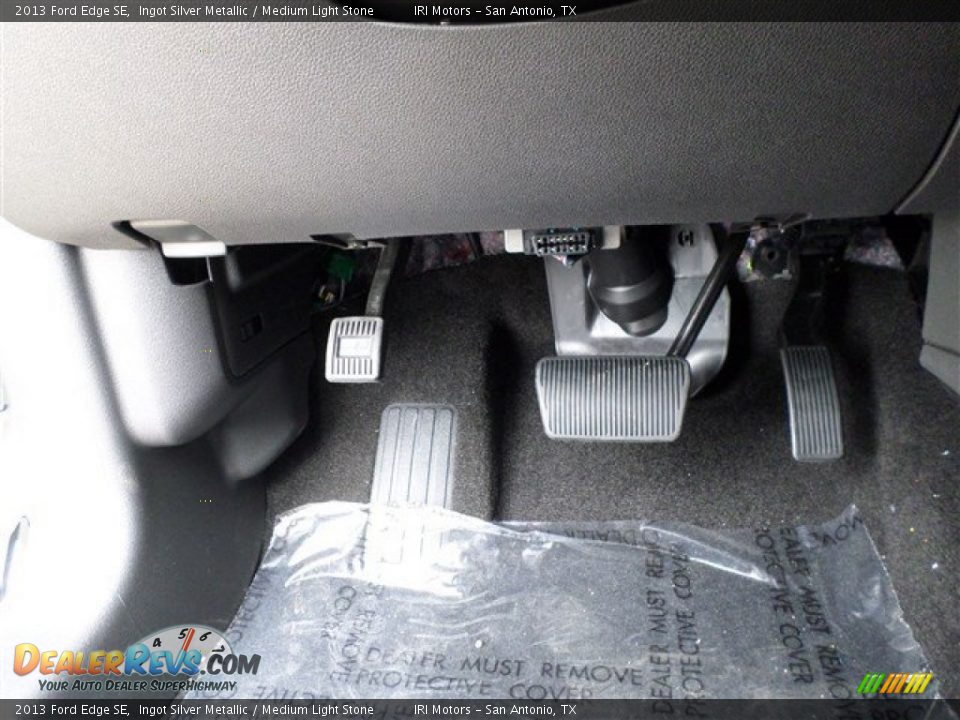 2013 Ford Edge SE Ingot Silver Metallic / Medium Light Stone Photo #22