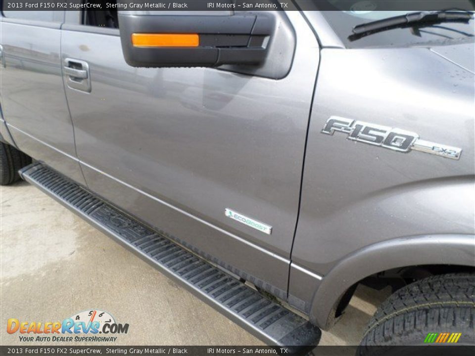 2013 Ford F150 FX2 SuperCrew Sterling Gray Metallic / Black Photo #8