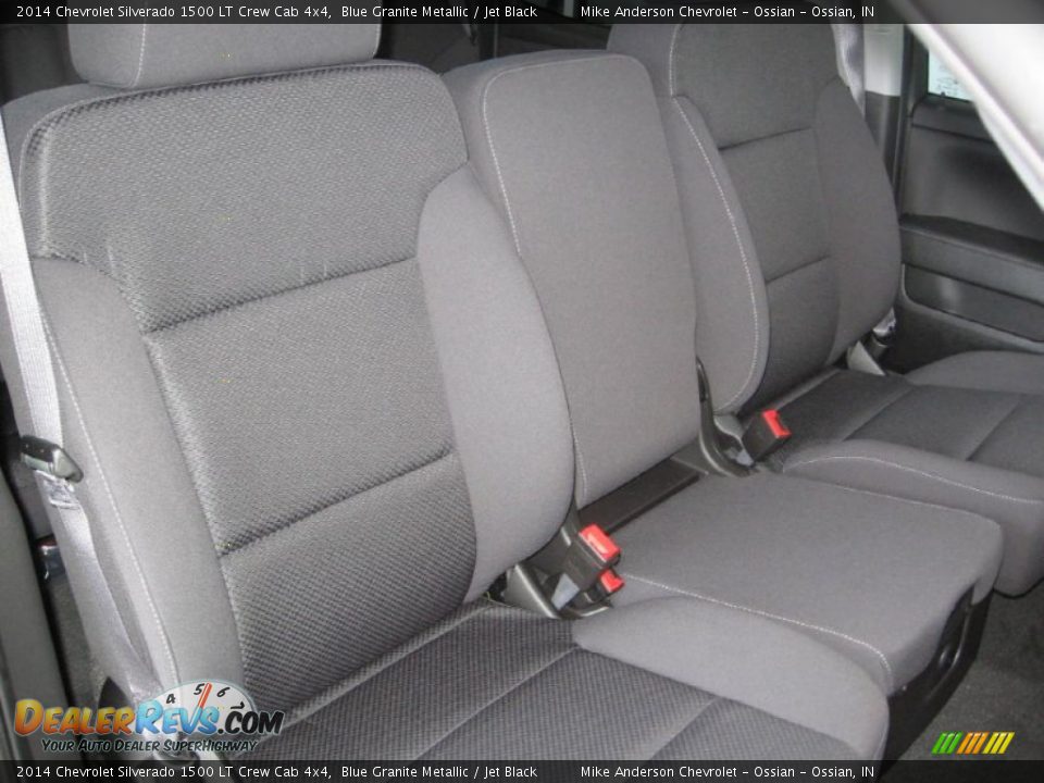2014 Chevrolet Silverado 1500 LT Crew Cab 4x4 Blue Granite Metallic / Jet Black Photo #10