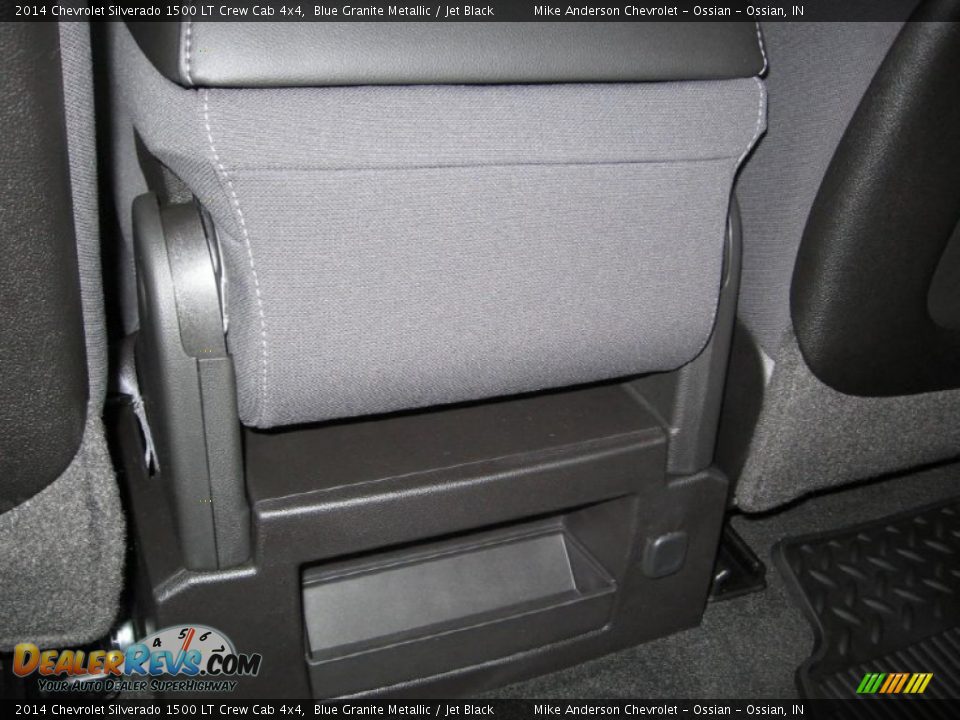 2014 Chevrolet Silverado 1500 LT Crew Cab 4x4 Blue Granite Metallic / Jet Black Photo #13