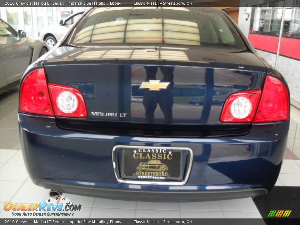 2010 Chevrolet Malibu LT Sedan Imperial Blue Metallic / Ebony Photo #3