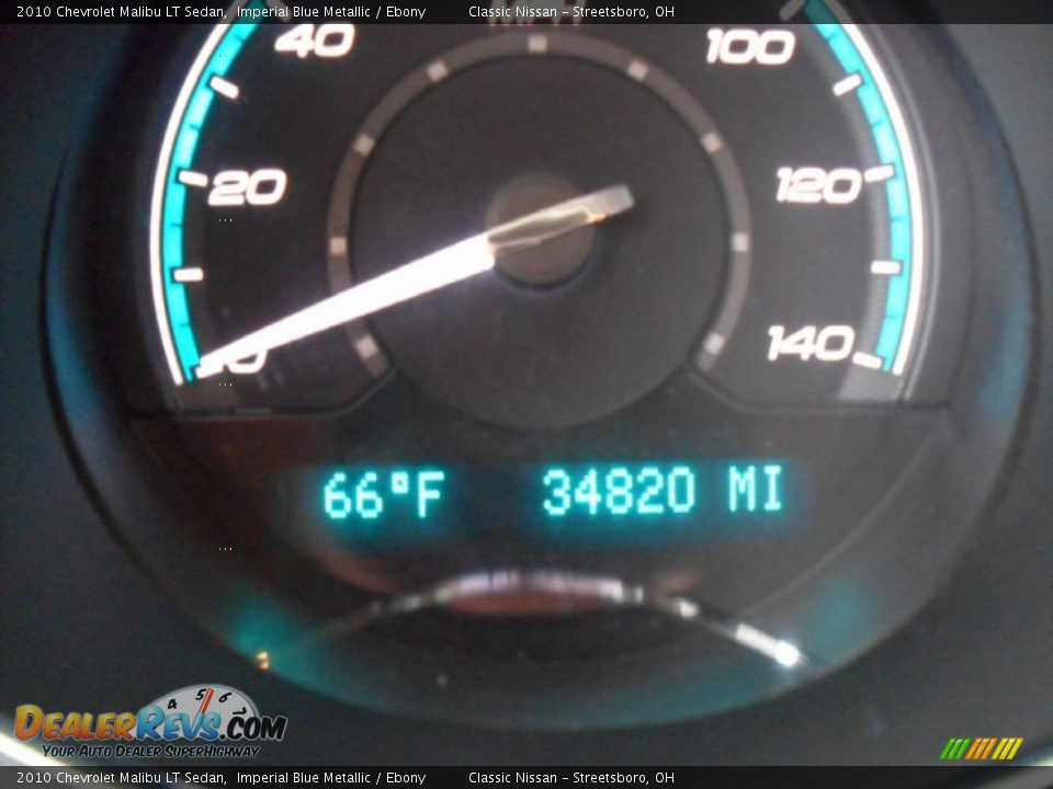 2010 Chevrolet Malibu LT Sedan Imperial Blue Metallic / Ebony Photo #5