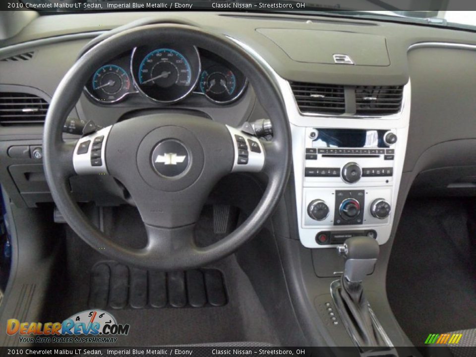 2010 Chevrolet Malibu LT Sedan Imperial Blue Metallic / Ebony Photo #12