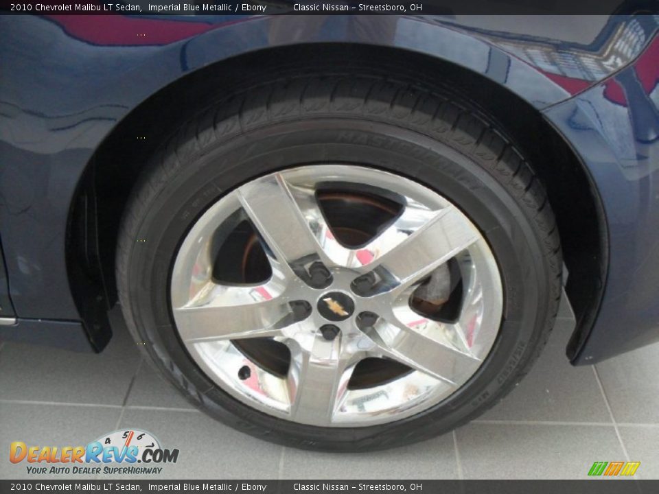 2010 Chevrolet Malibu LT Sedan Imperial Blue Metallic / Ebony Photo #19