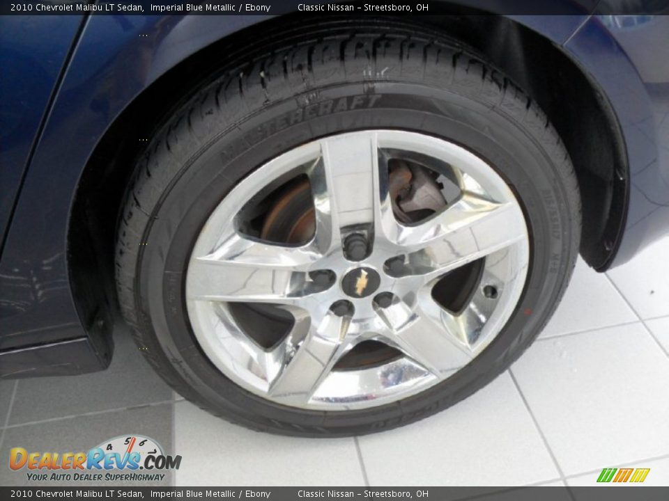 2010 Chevrolet Malibu LT Sedan Imperial Blue Metallic / Ebony Photo #20