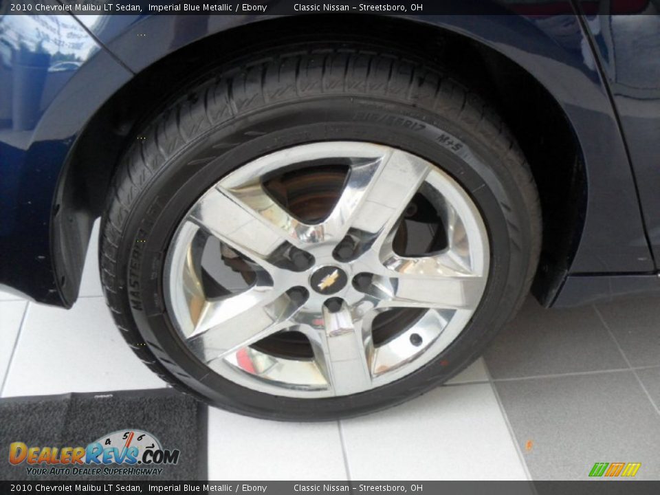 2010 Chevrolet Malibu LT Sedan Imperial Blue Metallic / Ebony Photo #21