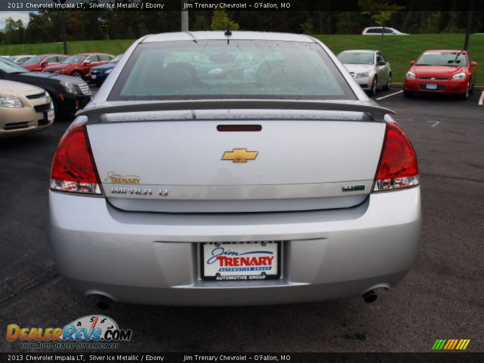 2013 Chevrolet Impala LT Silver Ice Metallic / Ebony Photo #6