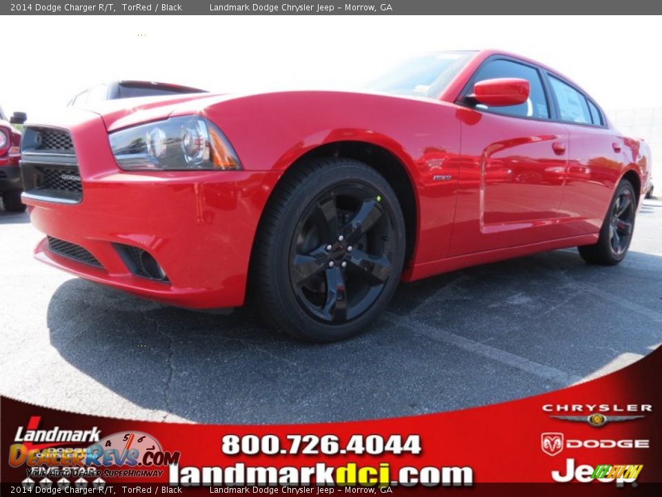 2014 Dodge Charger R/T TorRed / Black Photo #1