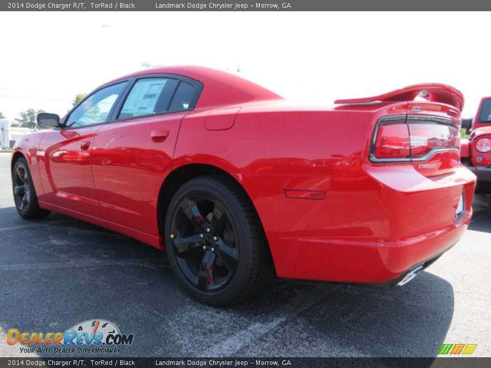 2014 Dodge Charger R/T TorRed / Black Photo #2