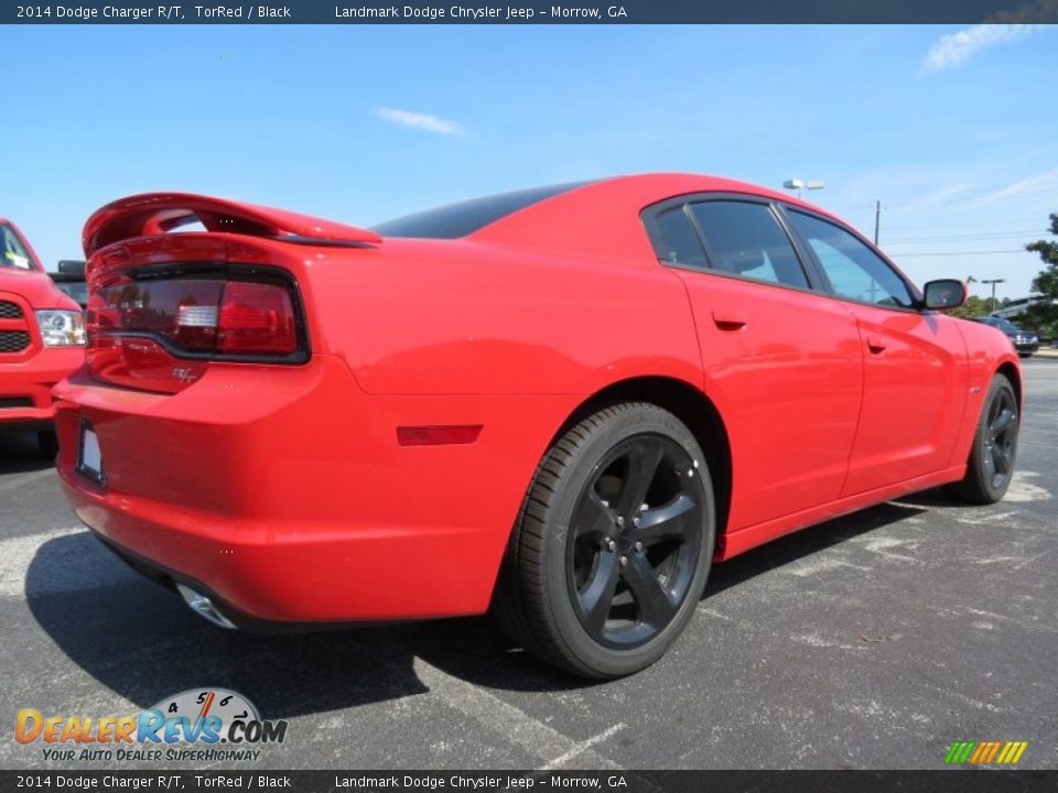 2014 Dodge Charger R/T TorRed / Black Photo #3