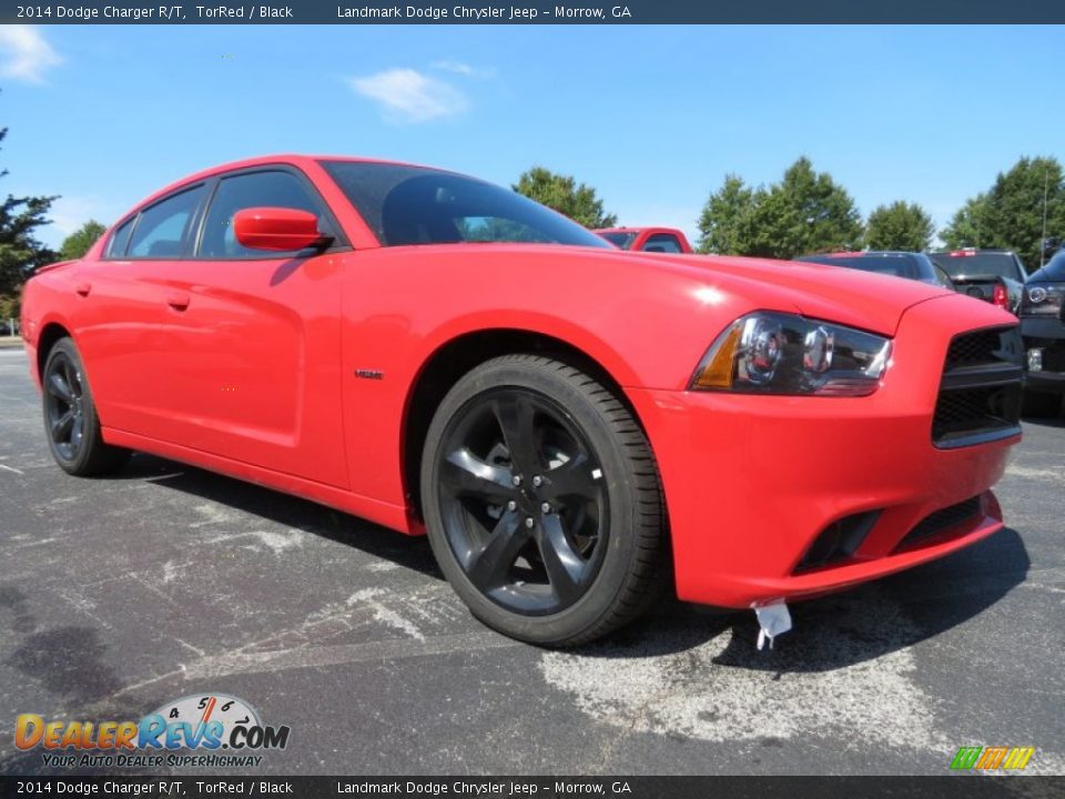 2014 Dodge Charger R/T TorRed / Black Photo #4