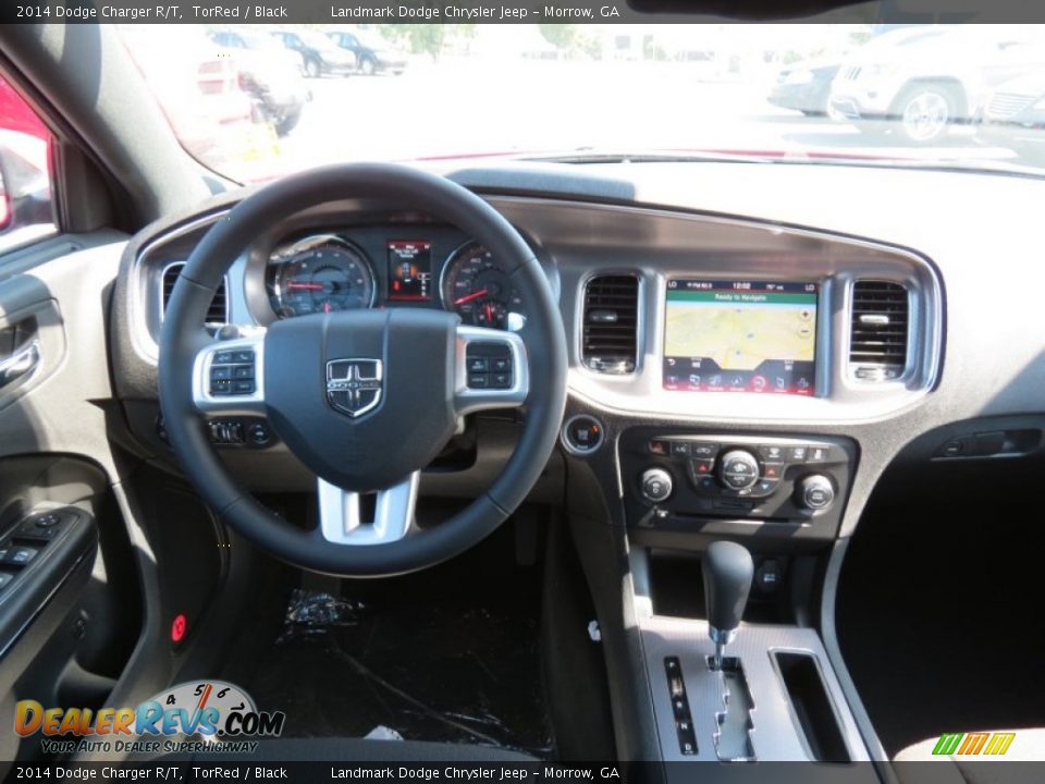 2014 Dodge Charger R/T TorRed / Black Photo #9