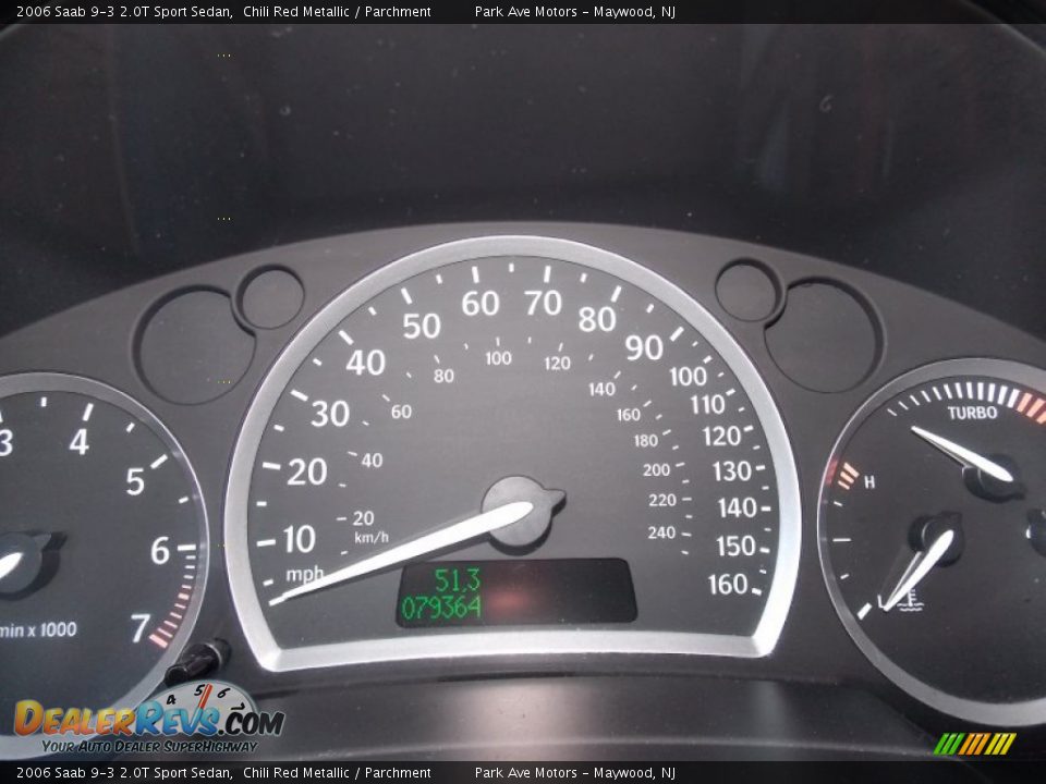 2006 Saab 9-3 2.0T Sport Sedan Chili Red Metallic / Parchment Photo #29