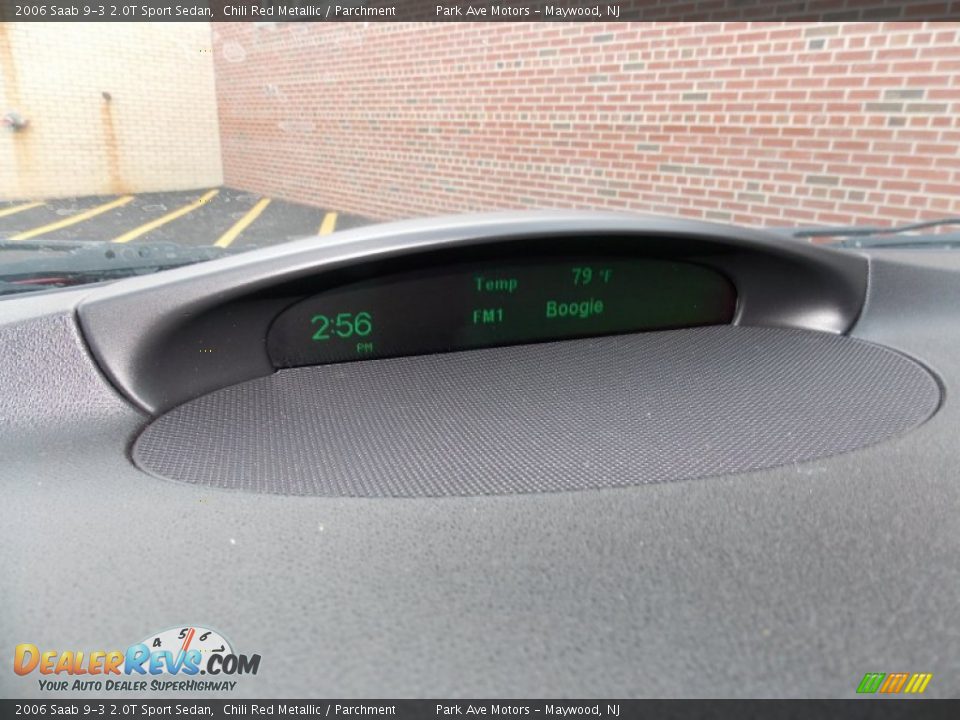 2006 Saab 9-3 2.0T Sport Sedan Chili Red Metallic / Parchment Photo #32