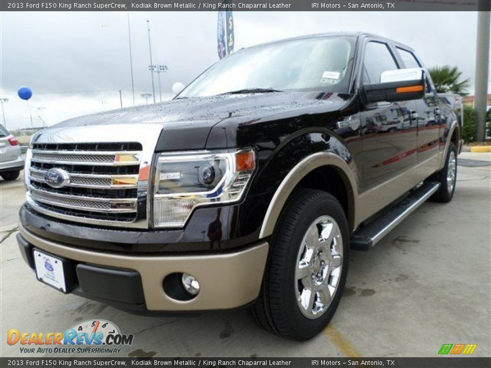 2013 Ford F150 King Ranch SuperCrew Kodiak Brown Metallic / King Ranch Chaparral Leather Photo #1