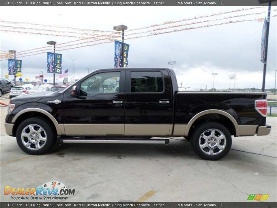 2013 Ford F150 King Ranch SuperCrew Kodiak Brown Metallic / King Ranch Chaparral Leather Photo #2