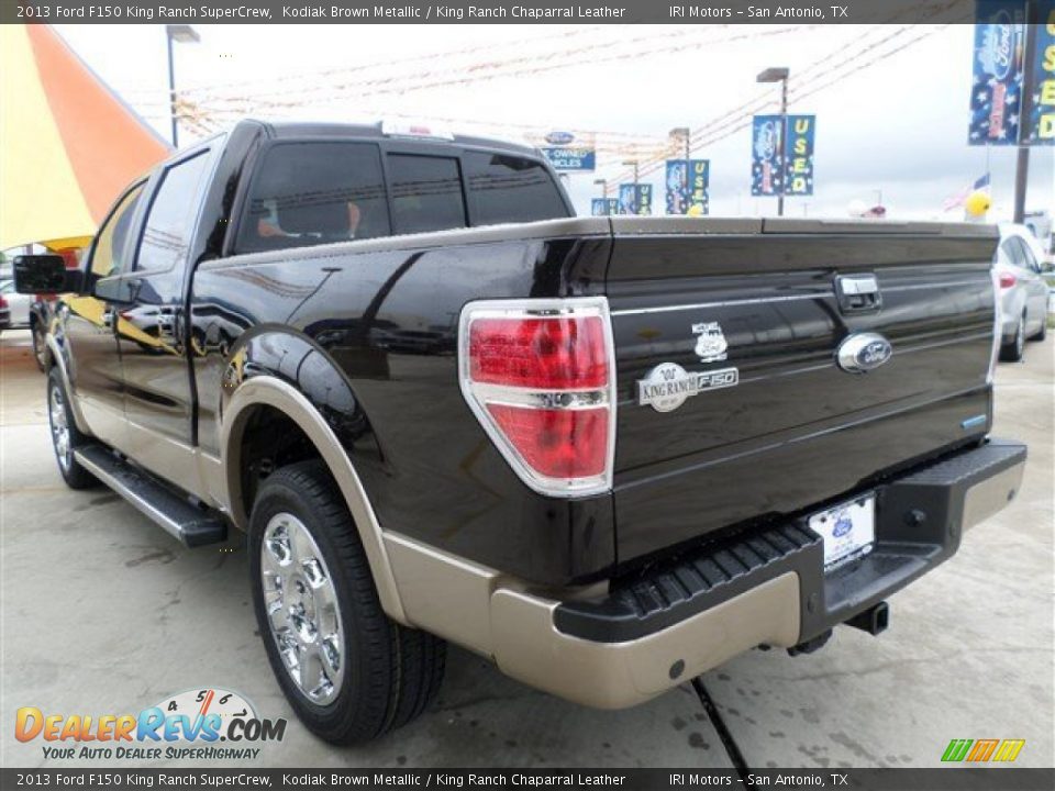 2013 Ford F150 King Ranch SuperCrew Kodiak Brown Metallic / King Ranch Chaparral Leather Photo #3