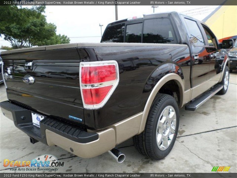 2013 Ford F150 King Ranch SuperCrew Kodiak Brown Metallic / King Ranch Chaparral Leather Photo #5