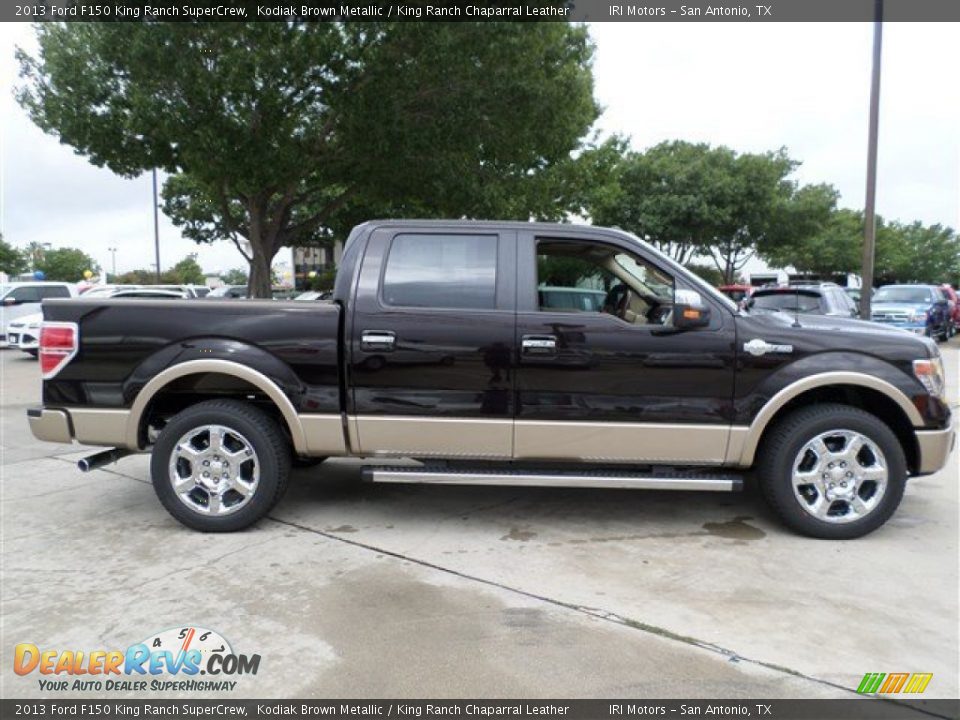 2013 Ford F150 King Ranch SuperCrew Kodiak Brown Metallic / King Ranch Chaparral Leather Photo #6