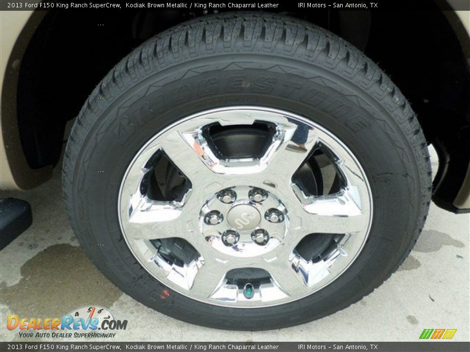 2013 Ford F150 King Ranch SuperCrew Kodiak Brown Metallic / King Ranch Chaparral Leather Photo #8