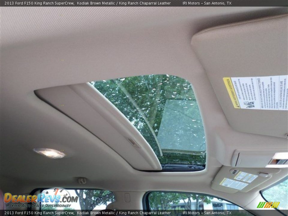 2013 Ford F150 King Ranch SuperCrew Kodiak Brown Metallic / King Ranch Chaparral Leather Photo #11