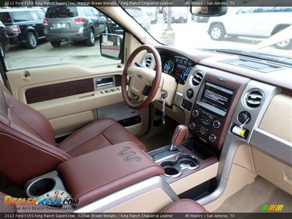 2013 Ford F150 King Ranch SuperCrew Kodiak Brown Metallic / King Ranch Chaparral Leather Photo #13