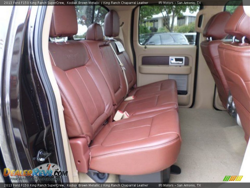 2013 Ford F150 King Ranch SuperCrew Kodiak Brown Metallic / King Ranch Chaparral Leather Photo #14