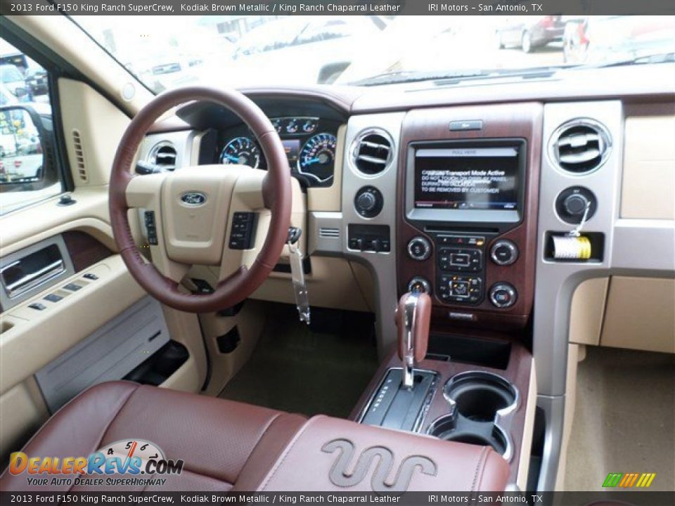 2013 Ford F150 King Ranch SuperCrew Kodiak Brown Metallic / King Ranch Chaparral Leather Photo #16
