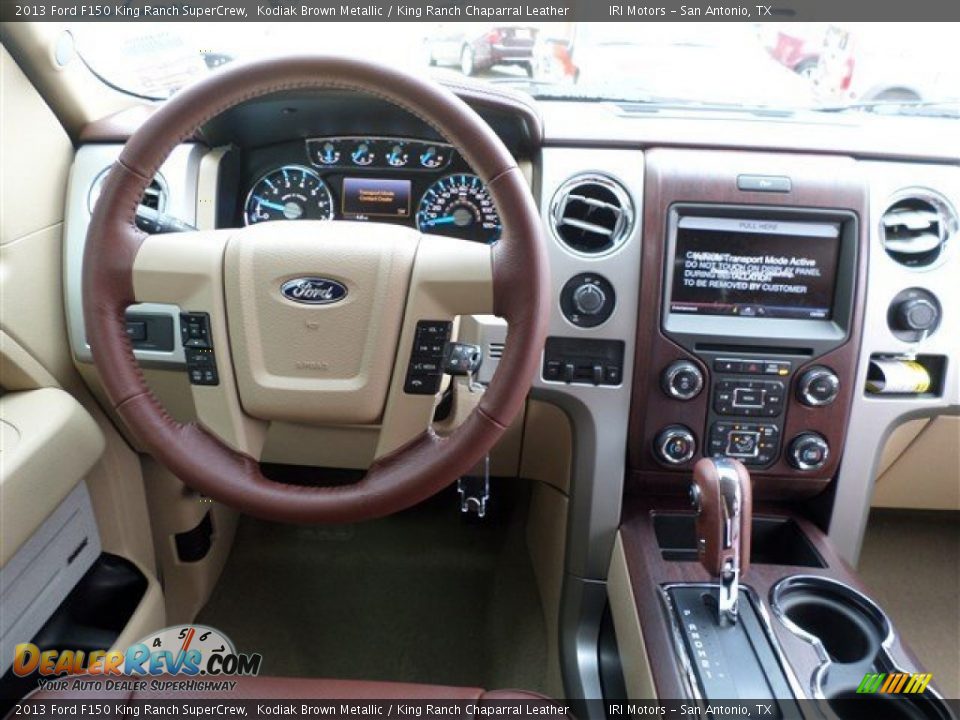 2013 Ford F150 King Ranch SuperCrew Kodiak Brown Metallic / King Ranch Chaparral Leather Photo #17