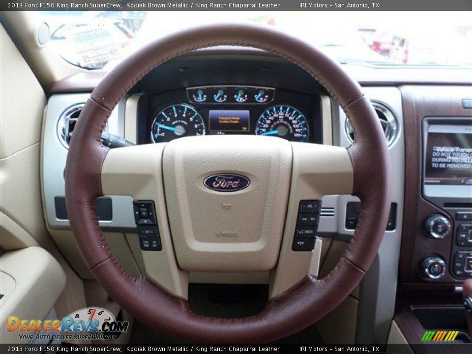 2013 Ford F150 King Ranch SuperCrew Kodiak Brown Metallic / King Ranch Chaparral Leather Photo #18