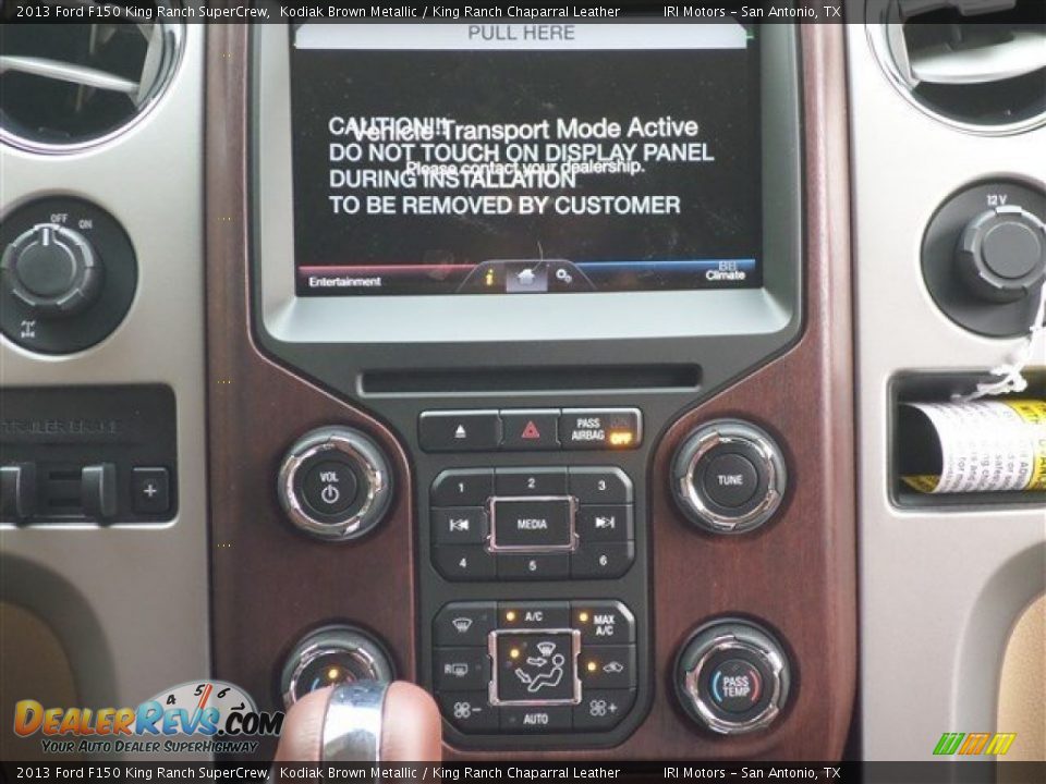 2013 Ford F150 King Ranch SuperCrew Kodiak Brown Metallic / King Ranch Chaparral Leather Photo #22